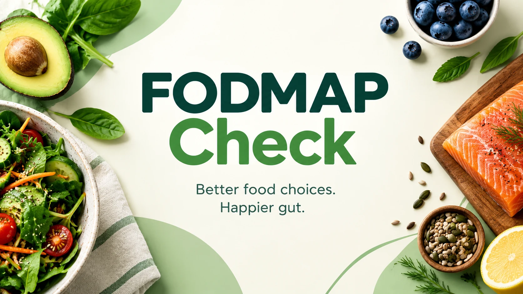FODMAP Check : Better food choices. Happier gut.