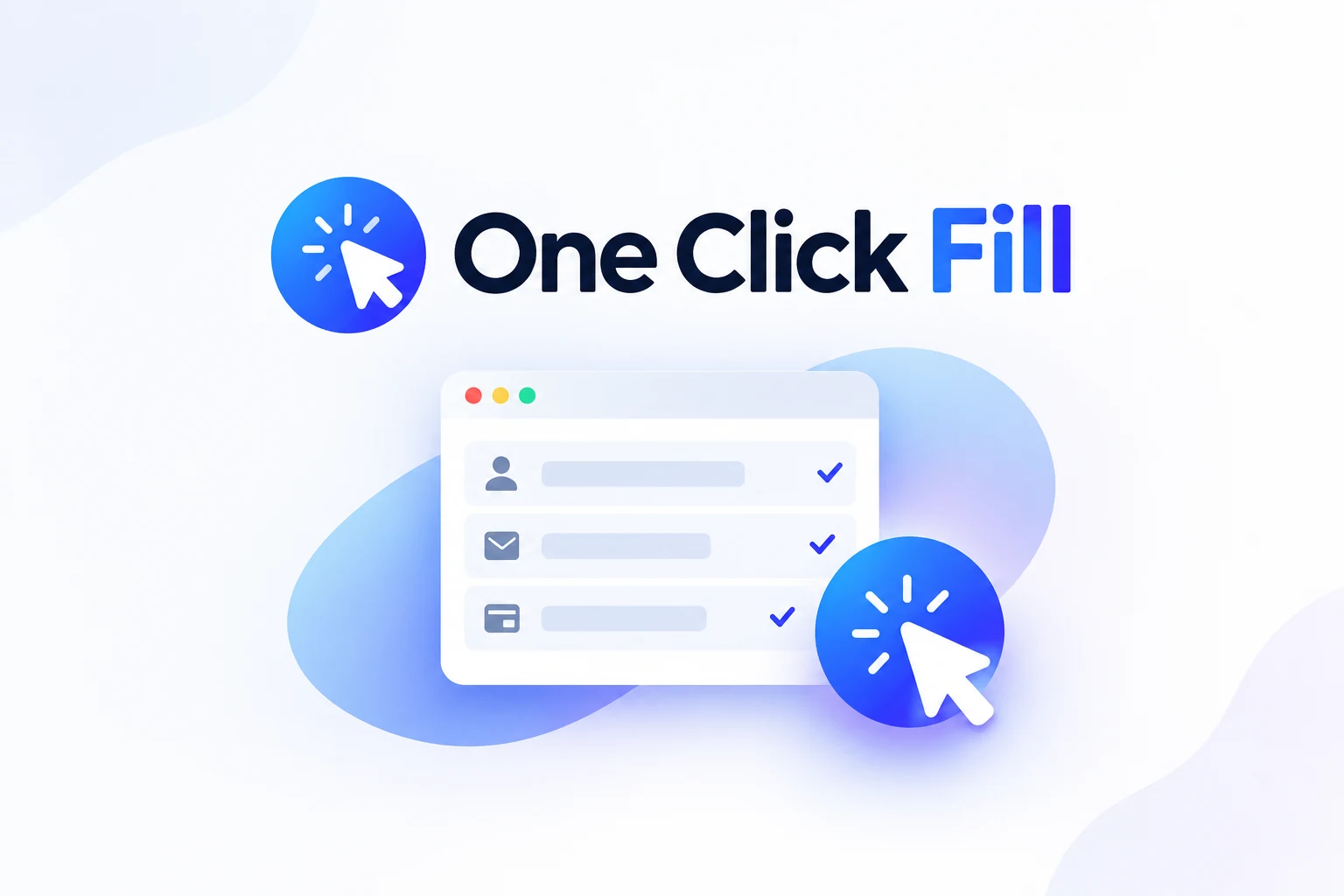 Interface OneClickFill : Extension Remplissage Automatique